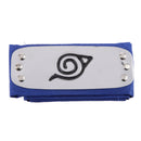 Naruto Hokage Konoha Ninja Leaf Village Logo Blue Headband for Anime Cosplay