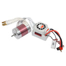 3650 4300KV Waterproof Brushless Motor with 60A ESC for 1/10 RC Racing Car Truck Boat