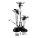 12V-24V Car 110-135dB Triple Trumpet Train Air Horn with Electric Solenoid