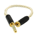 4.4mm Male to 2.5mm Female Balanced Cable Gold-Plated Audio TRRS Adapter for SONY WM1A/1Z PHA-2A and Astell&kern Layla Rosie Roxanne II AK T8iE MKII