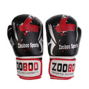 PU Boxing Gloves Fighting Punch Bag MMA Grappling Pad Kick Training Mittens