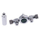 2-Way Stainless Steel Aquarium CO2 Splitter Regulator Check Valve
