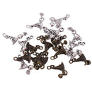 20pcs Tibetan Silver Bronze Witch Hat Pendant Charms With Halloween Pumpkin DIY Jewelry Crafts 26x15mm