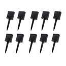 10pcs Plastic Archery Target Pins Archery Accessories Durable and Light-weight Black