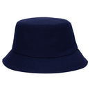 Men Women Outdoor Summer Wear Fashionable Cotton Fishing Hunting Summer Bucket Cap Hat Navy