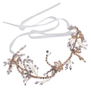 Elegant Pearls Rhinestone Bridal Bridesmaid Headband Wedding Party Jewelry