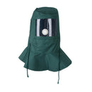 Anti-dust Sand Blasting Hood Mask Shawl Cap Protective Gear Mask Blackish Green Dust Protective