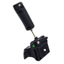 Camera Tripod Pan Tilt Head with Quick Release Plate Phone Clip for Tripod