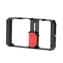 U-Rig Pro Smartphone Video Rig 3 Shoe Mounts Filmmaking Case Handheld Phone Video Stabilizer Grip Tripod Mount Stand for iPhone X 8 8 Plus Samsung S8 and More