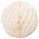 Wedding Party Suppliers Paper Honeycomb Party Decoration Ball Beige