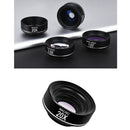 Cell Phone Lens Telephoto Lens + Fisheye + Wide Angle + Macro Lens 4 In 1