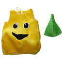 Yellow Fruit Pear Funny Fruit Food Fancy Dress Boys Kid Girls Costume Outfit