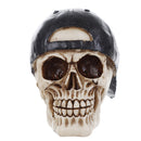 3D Skull with Cap Ornament Steampunk Cyber Goth Home Decorative Craft