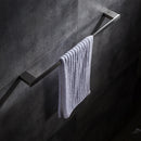 Bathroom Single Square Towel Rail Rack Holder 60 cm / 23.62 inches Hanger