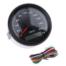 85mm 200km/h Motorcycle Stainless Steel Speedometer Odometer Waterproof