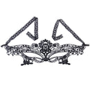 Gorgeous Venetian Black Lace Eye Mask Masquerade Fancy Dress Party Mask