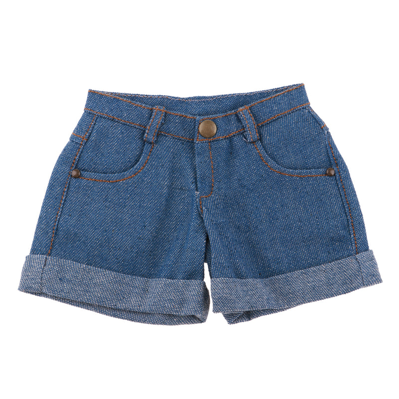 1/3 BJD Smart Doll Clothes Jeans Trousers for Dollfie DOD SD DD Bare Cuffed Shorts Casual Outfit