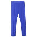 Men Fashionable Long Transparent Mesh Pants Trouser For Daily Wear Sports Yoga Gym L Blue