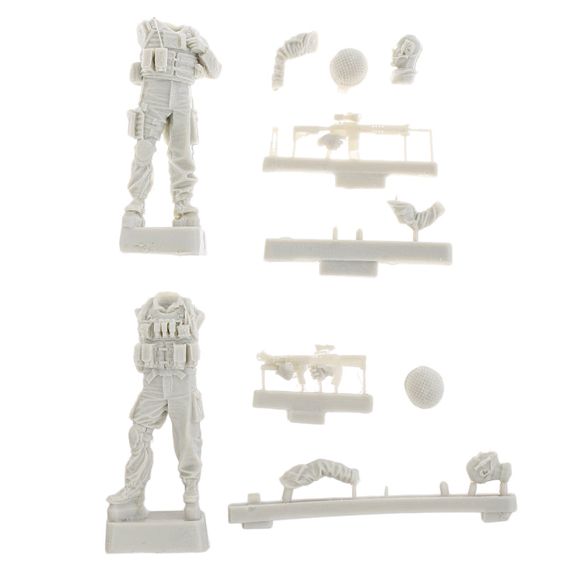 1/35th Modern British Commando Action Figure Unpainted Unassembly DIY Body