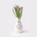 Artificial Leaf Grass Foliage Plastic Plant Home Bedroom Garden Wedding Floral Decor Table Centerpiece DIY Plants 45cm Red Green