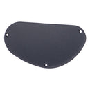Sand Grinding Guitar Pickguard Cavity Cover Back Plate for Guitar Bass Accessory Black 155mm