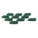 10pcs Realistically Plastic Army Base Set Sand Scene Mdel Kits Toy Soldier Army Men Accessories- Sandbag Shelters