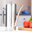 1PC Oil Dispenser Pot, Olive Oil Pourer Drizzler Can, 700ml Stainless Steel