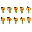 Pumpkin design Cute Wooden Clips Photo Paper Peg Clip Decor Wood Craft Home Decoration Halloween Party Gifts
