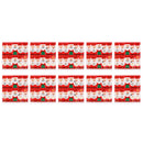 200pcs Rectangle Merry Christmas Red Santa Sticker Wrapping Baking Food Envelope Seals Cake Box Sealing Peel off Tags