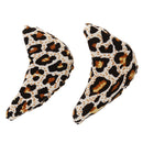 Pair Of Women Men High-Heels Pointed Shoes Insoles Foot Care Protector Pad Leopard