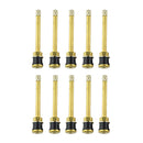10 Pieces TR572 Truck Wheel Tubeless Clamp-in Tire Valve Stem