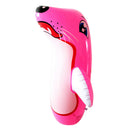Christmas Home Yard Lawn Decoration Inflatable Tumbler Kids Play Fun Inflatable Pink Seal Outdoor Game Toy Gift
