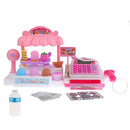 Fantasy Pretend Play Simulation Ice Cream Store Cash Register Set Kids/Children Shopping Role Play Food Toy Playset