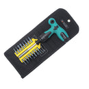 17 Pieces Ratchet Screwdriver Socket Nut Set T Key Type S2 Bits Multifunction Home Repair Hand Tools