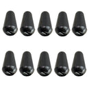 10pcs Internal Thread 4mm 3 or 5 Way Toggle Switch Tips Knobs Cap for ST SQ Electric Guitar Parts Replacement Black
