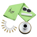 Alto Sax Saxophone Cleaning Kit Set Cloth+Mute+Mouthpiece Patch+Cork Grease+Reeds for Beginners