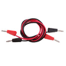 Test Lead Banana Plug Male Stackable to Banana Plug [39" / 1 Set]