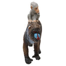 Realistic Mandrill Female With Baby Monkey Animal Model Figurine Kids Toy
