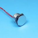 16mm Resetable Flat Head Stainless Steel Push Button Switch