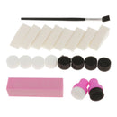 Professional Manicure Sponge Seal Gradient Nail Art Transfer Stamp Set Tool