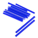 ABS Tube Bike Bicycle Crisscrossed Slot Structure Reflective Spokes PACK OF 12PCS Blue