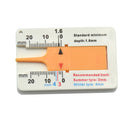 Tyre Tread Depth Gauge Tyre Depth Car Van Wheel 20mm Measuring Gauge Tool