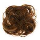 Women Girls Artificial Hairs Wavy Curly Drawstring Synthetic Hair Bun Cover Hairpiece Hair Extension