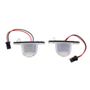 1 Pair 1210SMD 18-LED License Number Plate Lights For Honda Civic Legend Acura