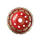 Diamond 24 Segments Grinding Wheel CUP Sanding Disc Double Row Stone Brick Grinder 180mm (7inch)