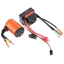 Upgrade Waterproof Brushless 3650 3500KV Motor+60A Brushless ESC Combo for 1/10 RC Car Parts