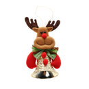 Novelty Christmas Bells Hanging Christmas Tree Decorations Cute Deer