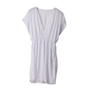 Women Girls ladies Fashionable Swim Wear Bech Party Swim Dress White