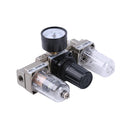 1/4" Air Filter Regulator Relief Regulating Valve Pressure Gauge AC2000-02