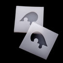 1 Pair Love Heart Shape Silicone Pendant Mold Mould for Resin Jewelry Making DIY Crafts